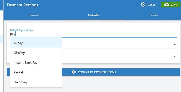 20250623 PayFast Option not shown