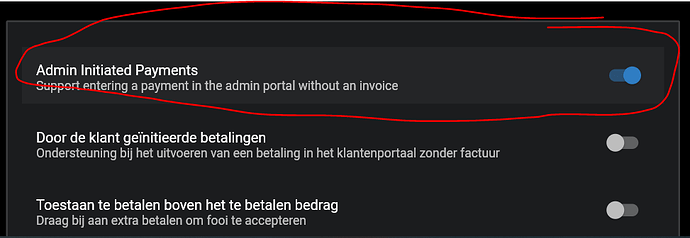 payment